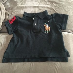 Ralph Lauren large horse Polo shirt 9m